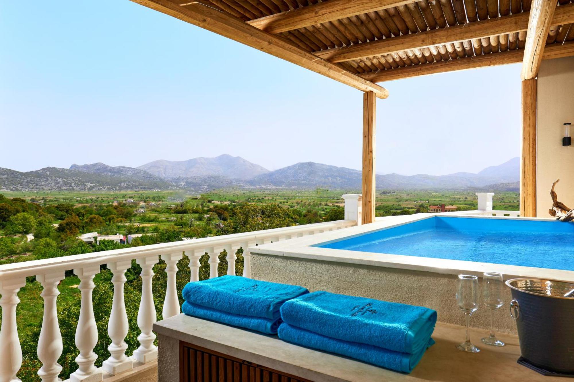 Mylostassi Villas With Balcony Plunge Pool Plati  Exterior foto
