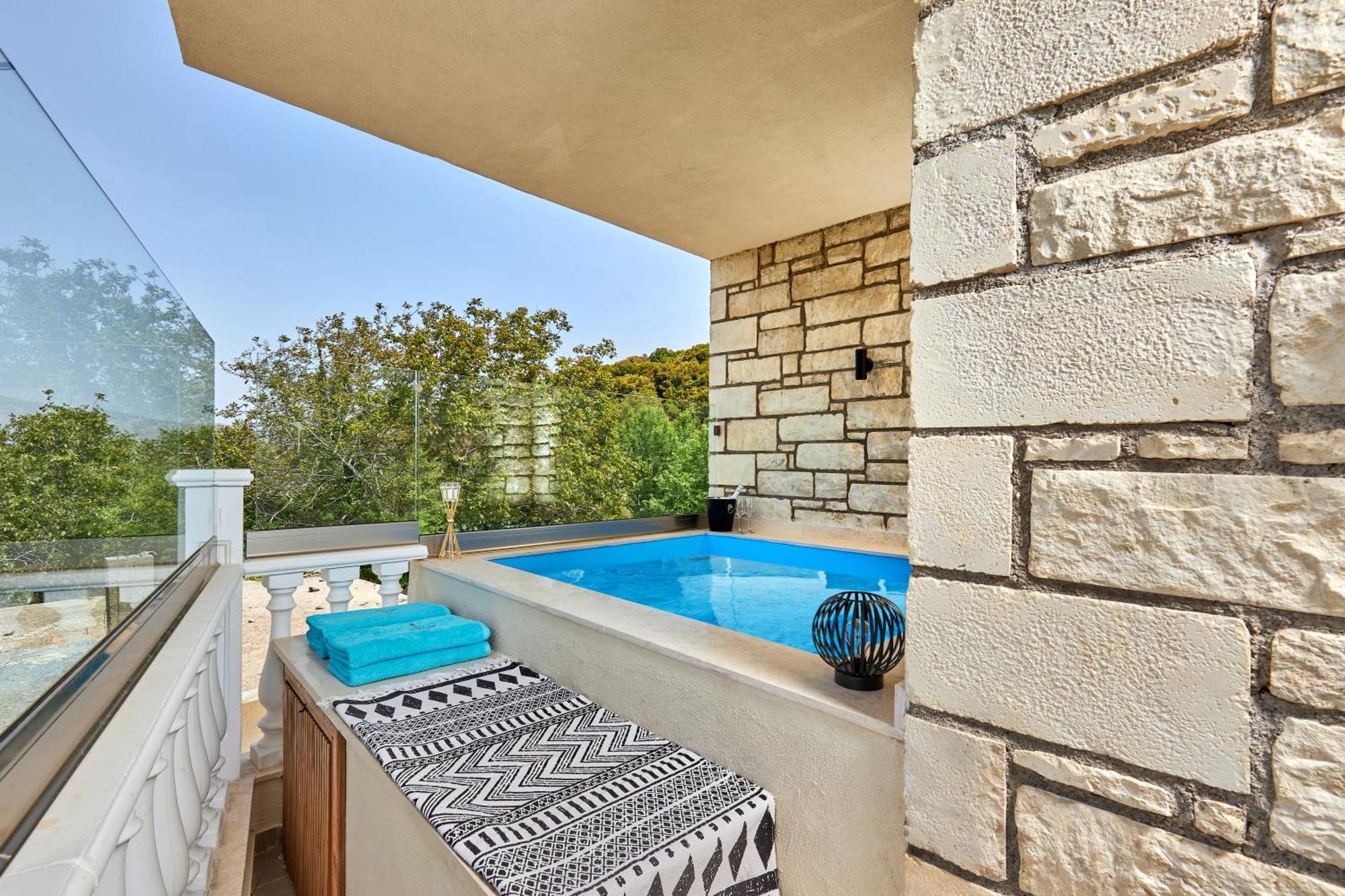 Mylostassi Villas With Balcony Plunge Pool Plati  Exterior foto