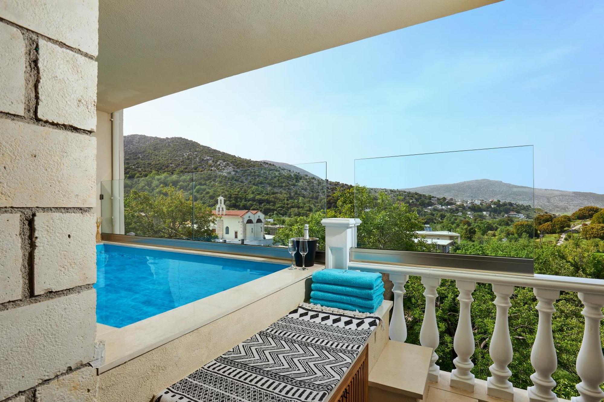 Mylostassi Villas With Balcony Plunge Pool Plati  Exterior foto
